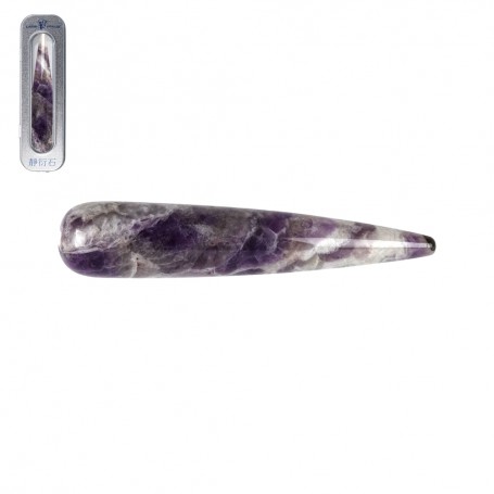 Heilsteine & Edelsteine - Massagegriffel Amethyst dick