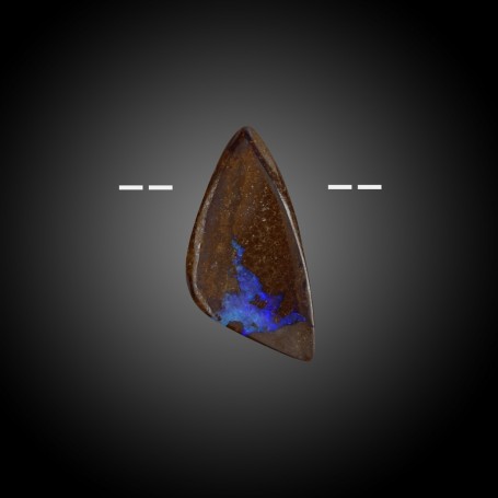 Heilsteine & Edelsteine - Anhänger - Boulder-Opal Australien gebohrt - Unikat -237