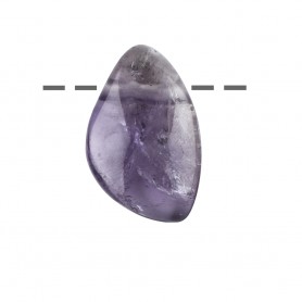 Heilsteine & Edelsteine - Anhänger - Freeform Amethyst A gebohrt