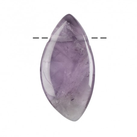 Heilsteine & Edelsteine - Anhänger - Freeform Amethyst B gebohrt