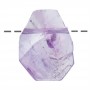 Heilsteine & Edelsteine - Anhänger - Freeform Amethyst facettiert gebohrt