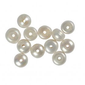 Heilsteine & Edelsteine - Anhänger - Perlen Button gebohrt