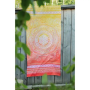 The Spirit of OM - Frottee-Strandtuch - Sunrise 90 x 180cm - gelb-orange