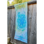 The Spirit of OM - Frottee-Strandtuch - Faszination 90 x 180cm - Blue Lagoon