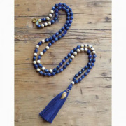 Spirit of OM - Kette - Mala Sodalith