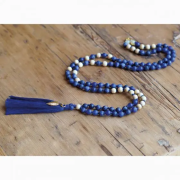 Spirit of OM - Kette - Mala Sodalith