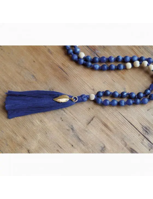 Spirit of OM - Kette - Mala Sodalith
