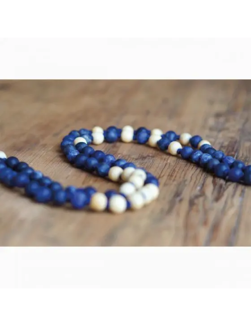 Spirit of OM - Kette - Mala Sodalith