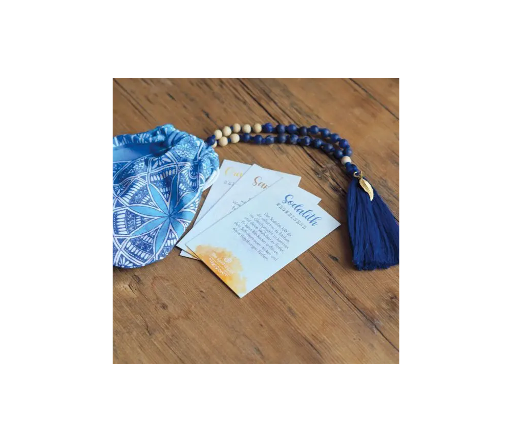 Spirit of OM - Kette - Mala Sodalith