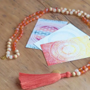 Spirit of OM - Kette - Mala Carneol