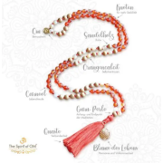 Spirit of OM - Kette - Mala Carneol