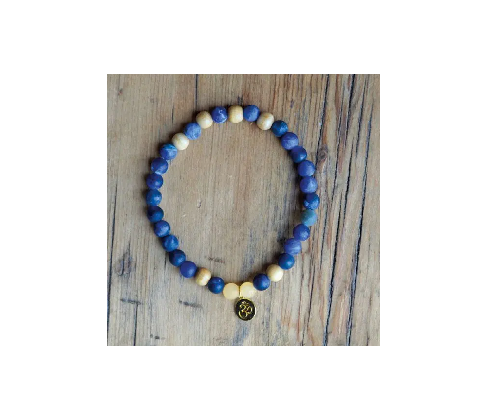 Spirit of OM - Armband Sodalith