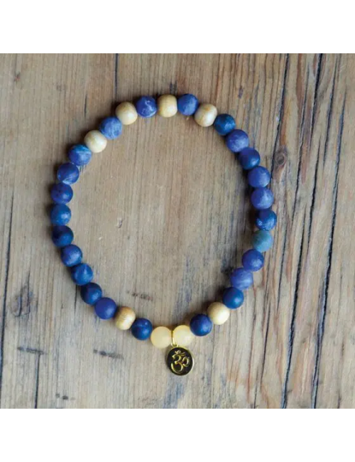 Spirit of OM - Armband Sodalith