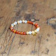 Spirit of OM - Armband Carneol