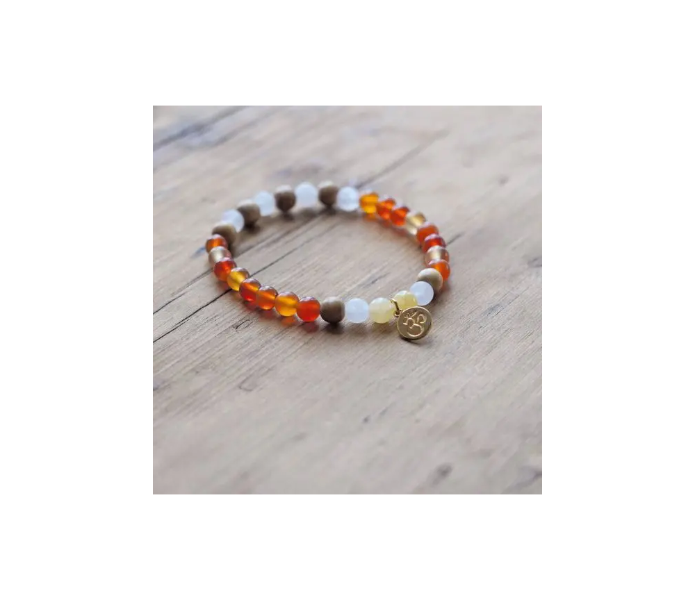 Spirit of OM - Armband Carneol