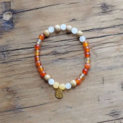 Spirit of OM - Armband Carneol