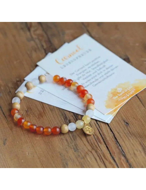 Spirit of OM - Armband Carneol