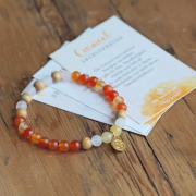 Spirit of OM - Armband Carneol