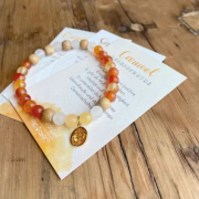 Spirit of OM - Armband Carneol