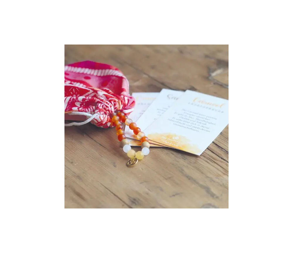 Spirit of OM - Armband Carneol