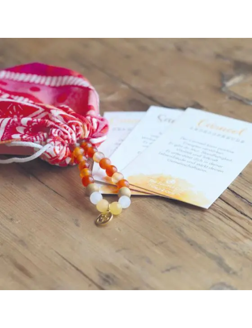 Spirit of OM - Armband Carneol