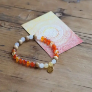 Spirit of OM - Armband Carneol