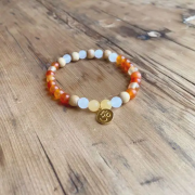 Spirit of OM - Armband Carneol