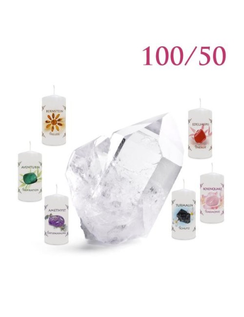 Engelalm - Energiekerze - Chakra - alle 7 Chakren im Set  - verschiedene Größen