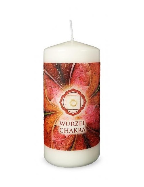 Engelalm - Energiekerze - Chakra - alle 7 Chakren im Set  - verschiedene Größen