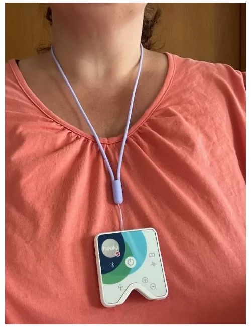 Healy - Befestigungsband, Schnur, Halsband aus Silikon versch. Farben- fürs Healy Gerät