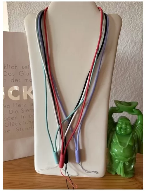 Healy - Befestigungsband, Schnur, Halsband aus Silikon versch. Farben- fürs Healy Gerät
