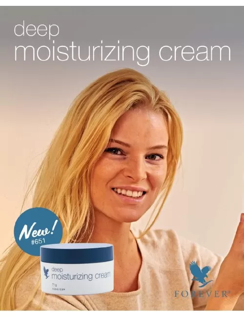 Forever - Aloe Deep Moisturizing Cream - feuchtigkeitsspendende Nachtcreme - 71g