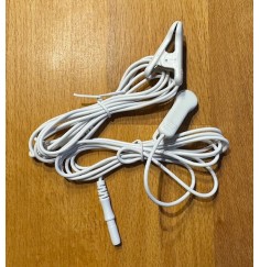 Ohr-Elektrodenverbindungskabel mit 2mm Anschluss - für Healy Gerät - 1Paar