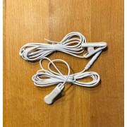 Ohr-Elektrodenverbindungskabel mit 2mm Anschluss - für Healy Gerät - 1Paar