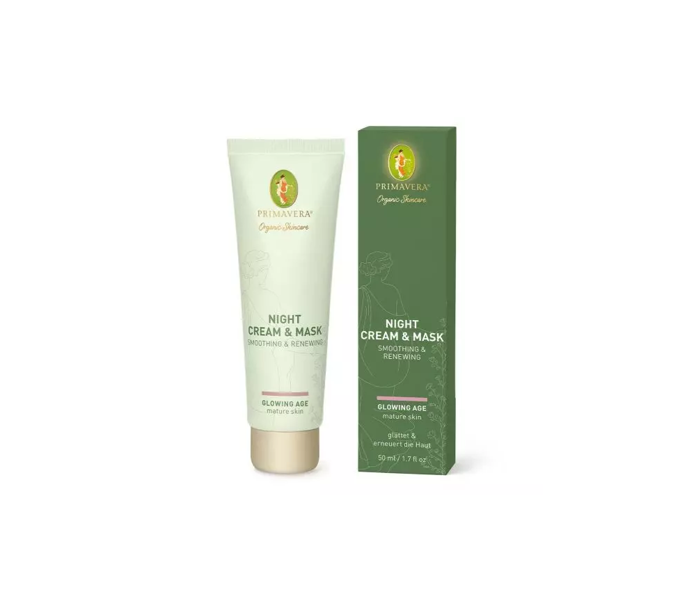 Primavera - Gesichtspflege - Night Cream & Mask - Smoothing & Renewing - 50 ml
