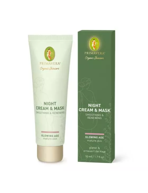 Primavera - Gesichtspflege - Night Cream & Mask - Smoothing & Renewing - 50 ml