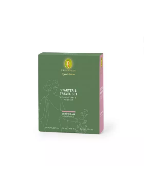 Primavera - Gesichtspflege - Starter & Travel Set Glowing Age - 61 ml