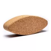 Yoga Zubehör - Yogablock - Block - Stütze Oval / Egg aus Kork - ca. 30,5x12x7,5 cm