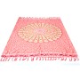 Sarong - Wickeltuch - Mandala - Viskose - Pink/Rosa - ca. 140x100 cm