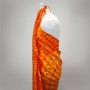 Sarong - Wickeltuch - Mandala - Viskose - Orange/Grün  - ca. 140x100 cm
