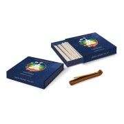 Fiore d'Oriente - Räucherstäbchen - Chakra-Räucherstäbchen Set - 49 Stäbchen mit Halter