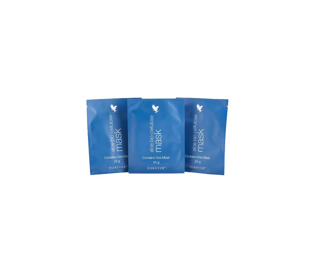 Forever - Aloe Bio-Cellulose Mask - 3er Pack