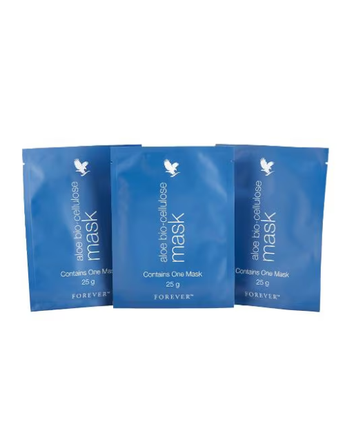 Forever - Aloe Bio-Cellulose Mask - 3er Pack