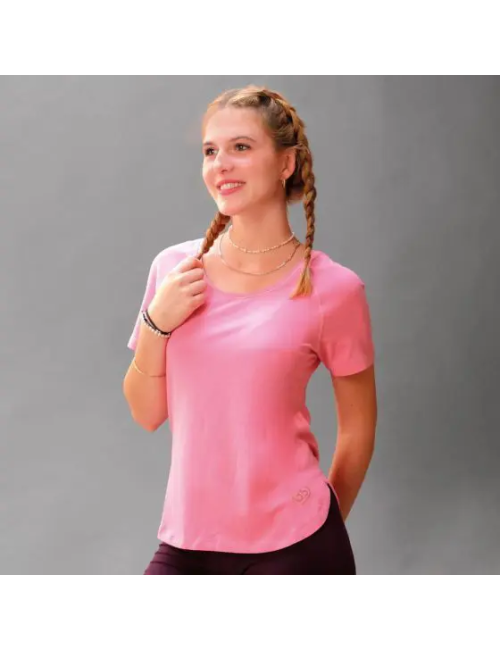 Spirit of OM - Shirt Raglan OM Herz - peach