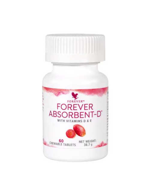 Forever - Forever Absorbent-D™ - Deine praktische Lösung für die tägliche Vitamin D Zufuhr - 60 Kautabletten