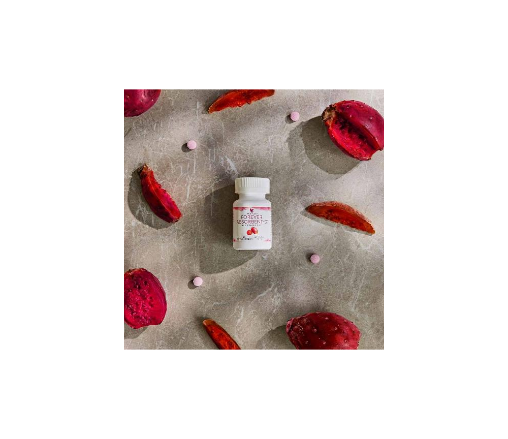 Forever - Forever Absorbent-D™ - Deine praktische Lösung für die tägliche Vitamin D Zufuhr - 60 Kautabletten