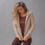 The Spirit of OM - Sweatjacke Damen - sand-nature