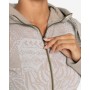 Spirit of OM - Sweatjacke Damen - sand-nature