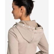 Spirit of OM - Sweatjacke Damen - sand-nature
