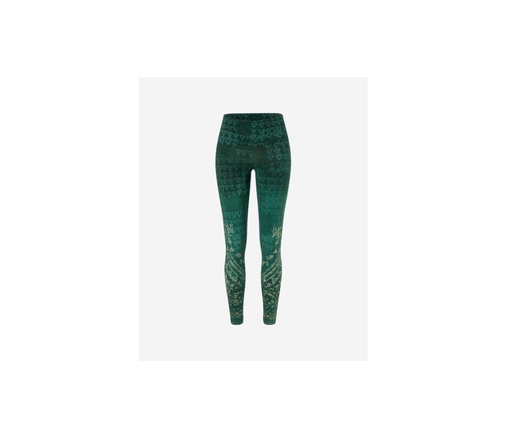 Spirit of OM - Yoga Leggings Buddhi - smaragd